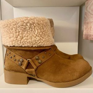 Womens target mossimo fold down boots size 8